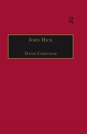 Cover of the book John Hick by Josefina Figueira-McDonough