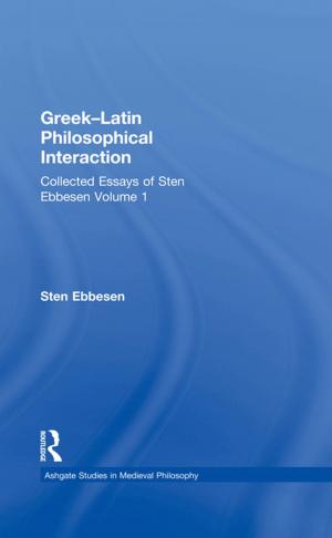 Cover of the book Greek–Latin Philosophical Interaction by 