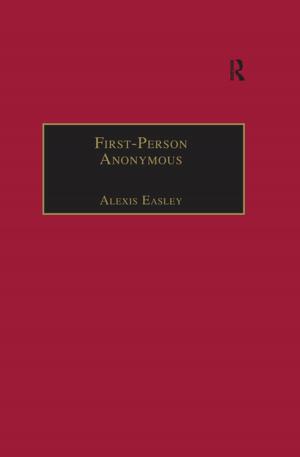Cover of the book First-Person Anonymous by Ahmed Hassanien, Crispin Dale, Alan Clarke, Michael W. Herriott