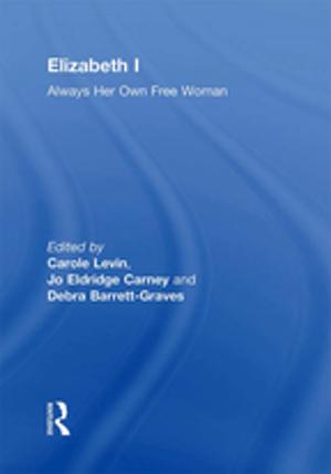 Cover of the book Elizabeth I by Dr Jonardon Ganeri