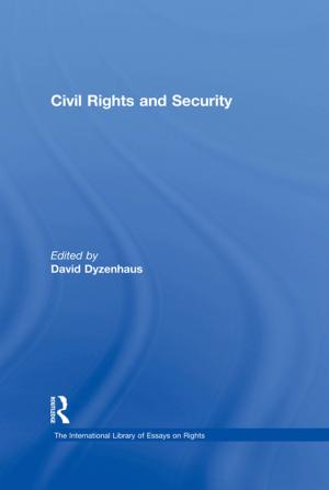 Cover of the book Civil Rights and Security by David de Giustino