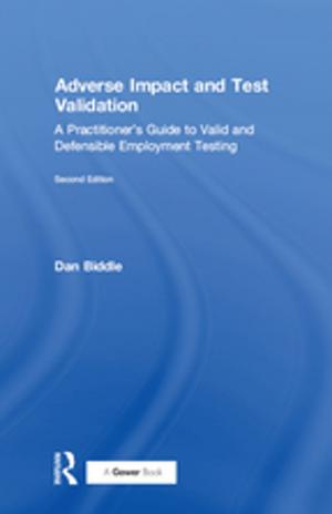 Book cover of Adverse Impact and Test Validation
