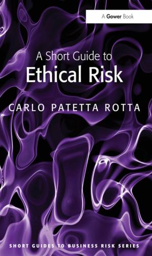 Cover of the book A Short Guide to Ethical Risk by Monika Fludernik