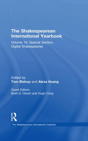 Cover of the book The Shakespearean International Yearbook by Tony Parsons, Peter G Knight