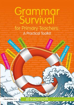 Cover of the book Grammar Survival for Primary Teachers by Jaimie Baron