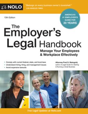 Cover of the book Employer's Legal Handbook, The by Fred S. Steingold, Attorney, David Steingold, Attorney