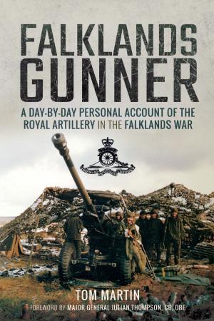 Cover of the book Falklands Gunner by Robert Brown
