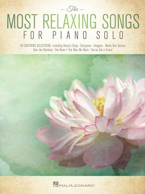 Cover of the book The Most Relaxing Songs for Piano Solo by Ed Sheeran