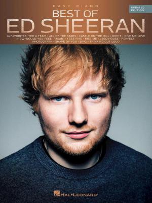 Book cover of Best of Ed Sheeran for Easy Piano