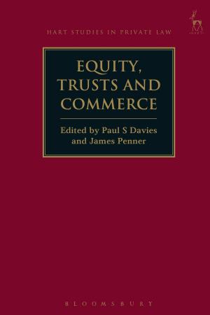Cover of the book Equity, Trusts and Commerce by John Shepherd