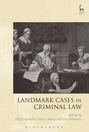 Cover of the book Landmark Cases in Criminal Law by Lori Mortensen