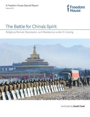 Cover of the book The Battle for China's Spirit by Jeffrey D. Jones, Director of Ministry Studies