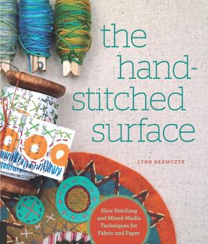 Book cover of The Hand-Stitched Surface