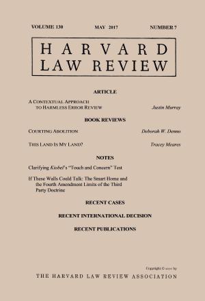 Cover of the book Harvard Law Review: Volume 130, Number 7 - May 2017 by Walter F. Murphy