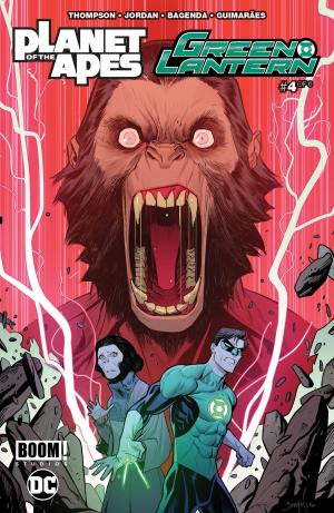 Cover of the book Planet of the Apes/Green Lantern #4 by Shannon Watters, Kat Leyh, Maarta Laiho