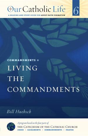 Book cover of Living the Commandments
