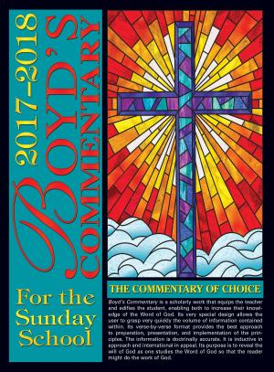 Cover of the book 2017- 2018 Boyd's Commentary by Rev. Charles J. Ellis Jr.