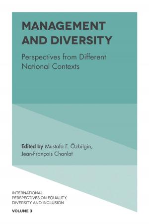 bigCover of the book Management and Diversity by 