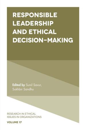 Cover of the book Responsible Leadership and Ethical Decision-Making by Chris Forlin