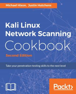Book cover of Kali Linux Network Scanning Cookbook - Second Edition