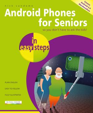 Book cover of Android Phones for Seniors in easy steps