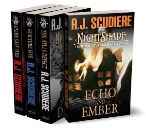 Cover of the book The NightShade Forensic Files: Vol 1 (Books 1-4) by Lulu M Sylvian