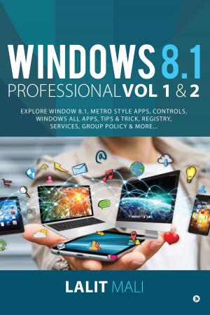 Book cover of Windows 8.1 professional Volume 1 and Volume 2