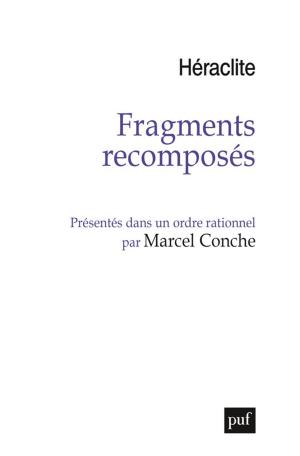 Book cover of Fragments recomposés présentés dans un ordre rationnel
