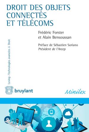 Book cover of Droit des objets connectés et télécoms