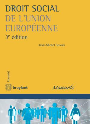 Cover of the book Droit social de l'Union européenne by Emmanuel Derieux