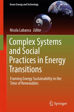 Cover of the book Complex Systems and Social Practices in Energy Transitions by Mike Shatzkin