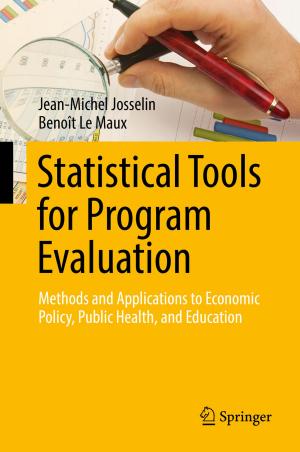 Cover of the book Statistical Tools for Program Evaluation by Jenny Terzic, Edin Terzic, Romesh Nagarajah, Muhammad Alamgir