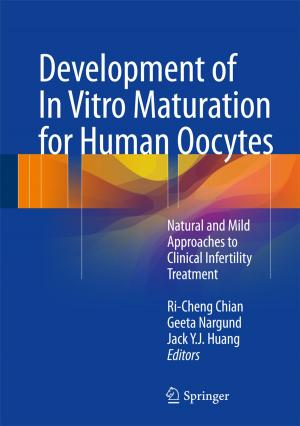 Cover of the book Development of In Vitro Maturation for Human Oocytes by 