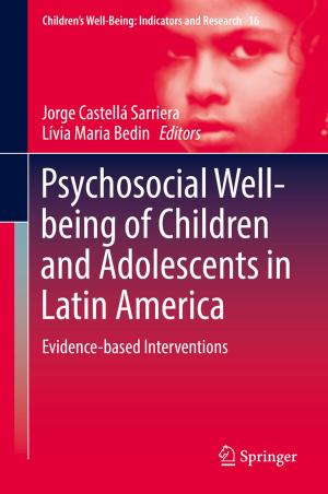 Cover of the book Psychosocial Well-being of Children and Adolescents in Latin America by 