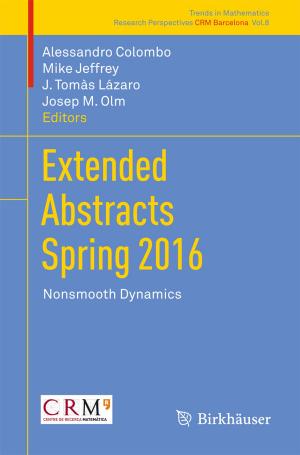 Cover of the book Extended Abstracts Spring 2016 by ABM Abdullah