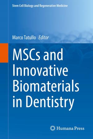 Cover of the book MSCs and Innovative Biomaterials in Dentistry by Beata Szymczycha, Janusz Pempkowiak