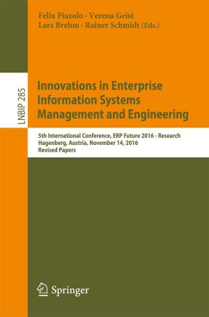 Cover of the book Innovations in Enterprise Information Systems Management and Engineering by Chittaranjan Dhurat