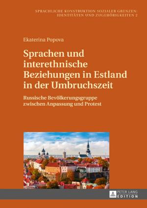 Cover of the book Sprachen und interethnische Beziehungen in Estland in der Umbruchszeit by 