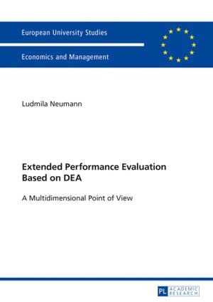 Cover of the book Extended Performance Evaluation Based on DEA by Juan Li