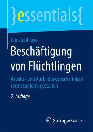 Cover of the book Beschäftigung von Flüchtlingen by Annika Schach