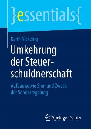 Cover of the book Umkehrung der Steuerschuldnerschaft by Boris Hubert