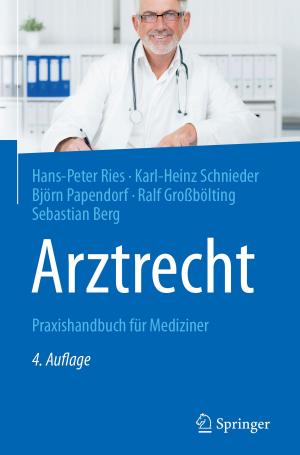 Cover of the book Arztrecht by Jochen Hörtreiter, Andreas Seitz, Florian Oelmaier