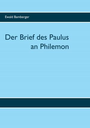 Cover of the book Der Brief des Paulus an Philemon by Björn Langer