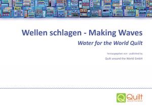 Cover of the book Wellen schlagen - Making Waves by Ken van Tibes