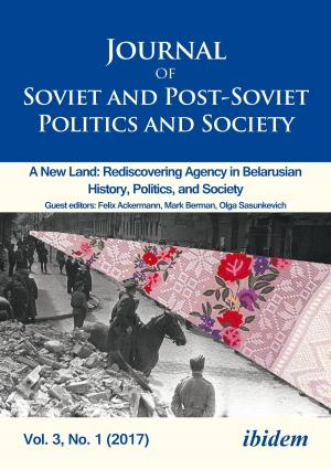 Cover of the book Journal of Soviet and Post-Soviet Politics and Society by Anna Weber, Hans Jürgen Wulff, Irmbert Schenk
