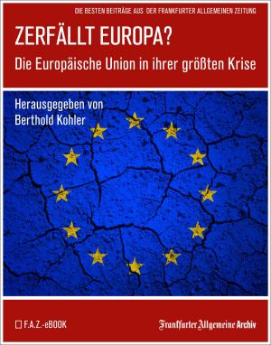 Cover of the book Zerfällt Europa by Frankfurter Allgemeine Archiv, Hans Peter Trötscher, Birgitta Fella