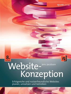 Cover of the book Website-Konzeption by Matthias Daigl, Rolf Glunz