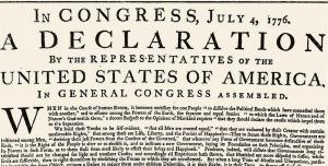 Book cover of Declaration of Independence