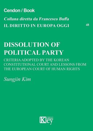 Cover of the book Dissolution of political party by Paolo Becchi, Giuseppe Palma