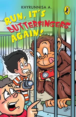 Cover of the book Run, It’s Butterfingers  Again! by Sanjana Kapur, Aparna Kapur